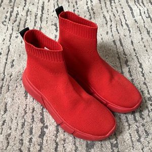 ALDO Red Sock Sneakers
